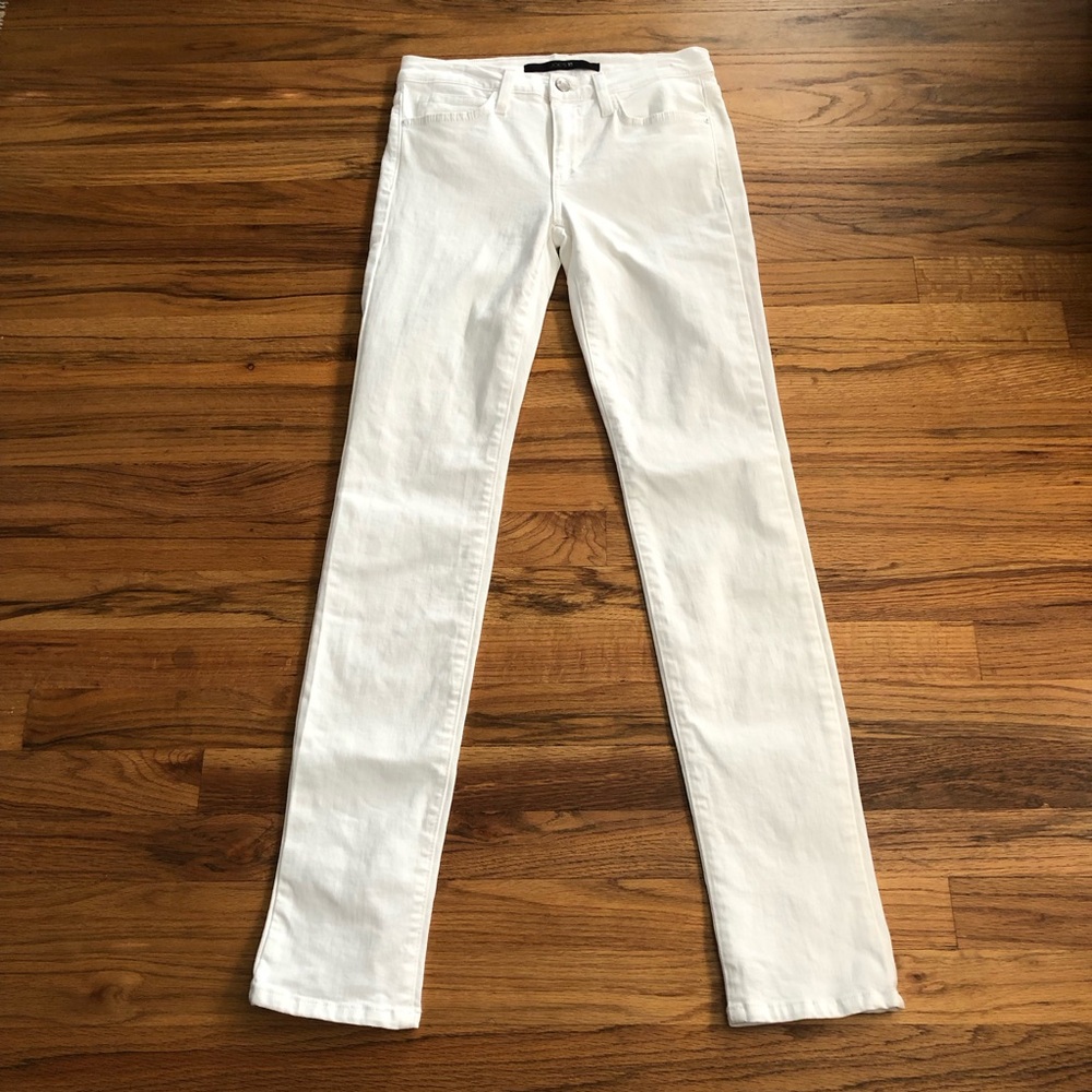 Joe’s Jeans Straight Leg skinny straight slim jeans white size 26